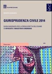 Giurisprudenza civile 2014. Guida ragionata per la prova scritta dell'esame di avvocato e magistrato ordinario