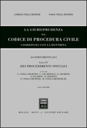 La giurisprudenza sul codice di procedura civile. Coordinata con la dottrina. Aggiornamento 2013: 4