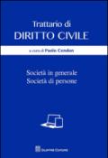 Società in generale. Società di persone