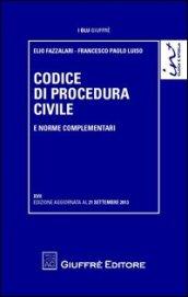 Codice di procedura civile e norme complementari