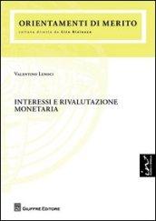 Interessi e rivalutazione monetaria