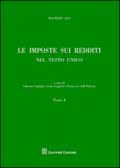 Le imposte sui redditi nel Testo Unico