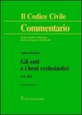 Gli enti e i beni ecclesiastici. Art. 831