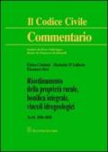 Riordinamento della proprietà rurale, bonifica integrale, vincoli idrogeologici. Artt. 846-868