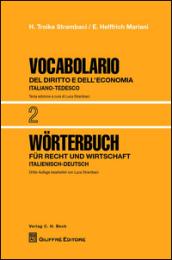 Vocabolario del diritto e dell'economia: 2