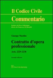 Contratto d'opera professionale. Artt. 2229-2238