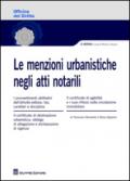 Le menzioni urbanistiche negli atti notarili