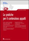 Le pratiche per il contezioso appalti