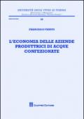 L'economia delle aziende produttrici di acque confezionate