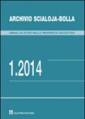 Archivio Scialoja-Bolla (2014). 1.