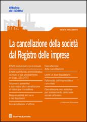 La cancellazione della società dal Registro delle imprese