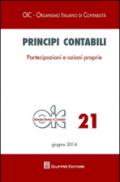 Principi contabili. 21: Partecipazioni e azioni proprie