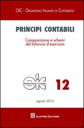 Principi contabili. 12: Composizione e schemi del bilancio d'esercizio