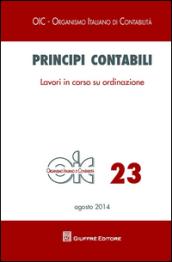 Principi contabili. 23: Lavori in corso su ordinazione