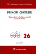 Principi contabili. 26: Operazioni, attività e passività in valuta estera