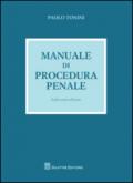 Manuale di procedura penale