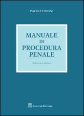 Manuale di procedura penale