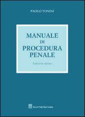 Manuale di procedura penale