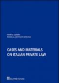 Cases and materials on italian private law