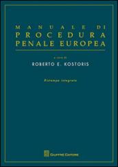 Manuale di procedura penale europea