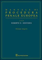 Manuale di procedura penale europea