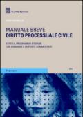 Diritto processuale civile. Manuale breve