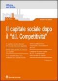 Il capitale sociale dopo il «D.L. competitività»