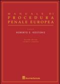 Manuale di procedura penale europea