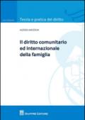 Il diritto comunitario ed internazionale della famiglia