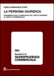 La persona giuridica