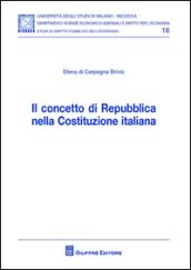 Il concetto di Repubblica nella Costituzione italiana