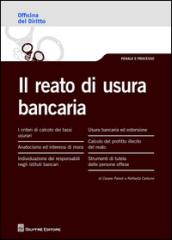 Il reato di usura bancaria