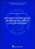 Investimenti internazionali, protezione dell'ambiente e sviluppo sostenibile