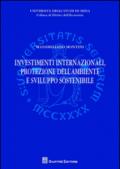 Investimenti internazionali, protezione dell'ambiente e sviluppo sostenibile
