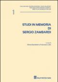 Studi in memoria di Sergio Zambardi