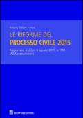 Le riforme del processo civile 2015