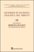 Repetita iuvant? Sulle ridondanze del diritto