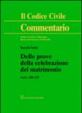 Commentario al codice civile. Artt. 130-133: Delle prove della celebrazione del matrimonio