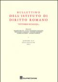 Bullettino diritto romano (2014)