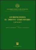 Giurisprudenza di diritto comunitario. Casi scelti