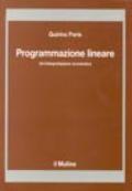 Programmazione lineare. Un'interpretazione economica