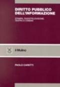 Diritto pubblico dell'informazione. Stampa, radiotelevisione, teatro e cinema