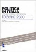 Politica in Italia. I fatti dell'anno e le interpretazioni (2000)
