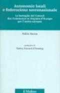 Autonomie locali e federazione sovranazionale. La battaglia del Conseil des communes et régions d'Europe per l'unità europea