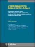 L'ordinamento degli enti locali. Commento al Testo Unico sull'ordinamento delle autonomie locali del 2000 alla luce delle riforme costituzionali del 2001