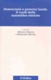 Democrazia e governo locale. Il ruolo delle assemblee elettive