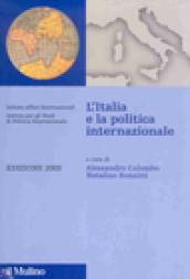 L'Italia e la politica internazionale 2003