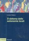 Il sistema delle autonomie locali