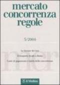 Mercato concorrenza regole (2004). 3.