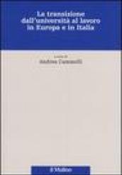 La transizione dall'università al lavoro in Europa e in Italia